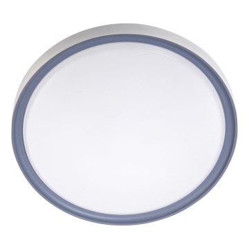 Plafonnier LED/18W/230V d. 30 cm blanc/gris