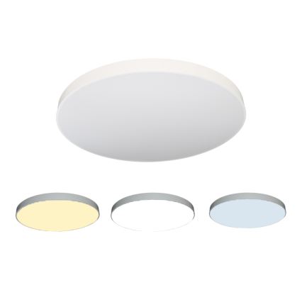 Plafonnier LED 200W/230V 3000/4000/6500K Ø 100 cm blanc