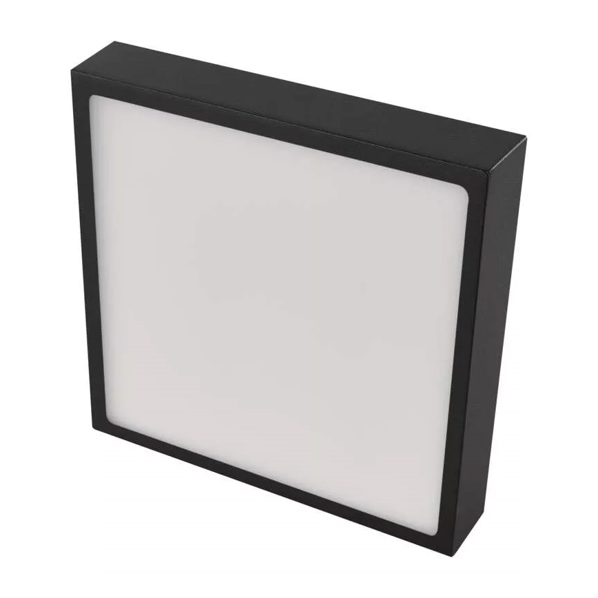 Plafonnier NEXXO LED/21W/230V 3000/3500/4000K 22,5x22,5 cm noir