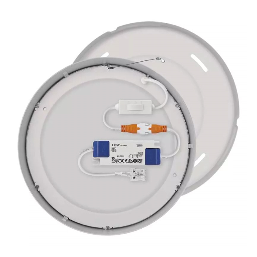 Plafonnier NEXXO LED/21W/230V 3000/3500/4000K d. 22,5 cm blanc