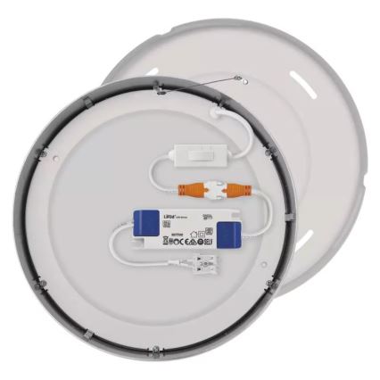 Plafonnier NEXXO LED/21W/230V 3000/3500/4000K d. 22,5 cm chrome