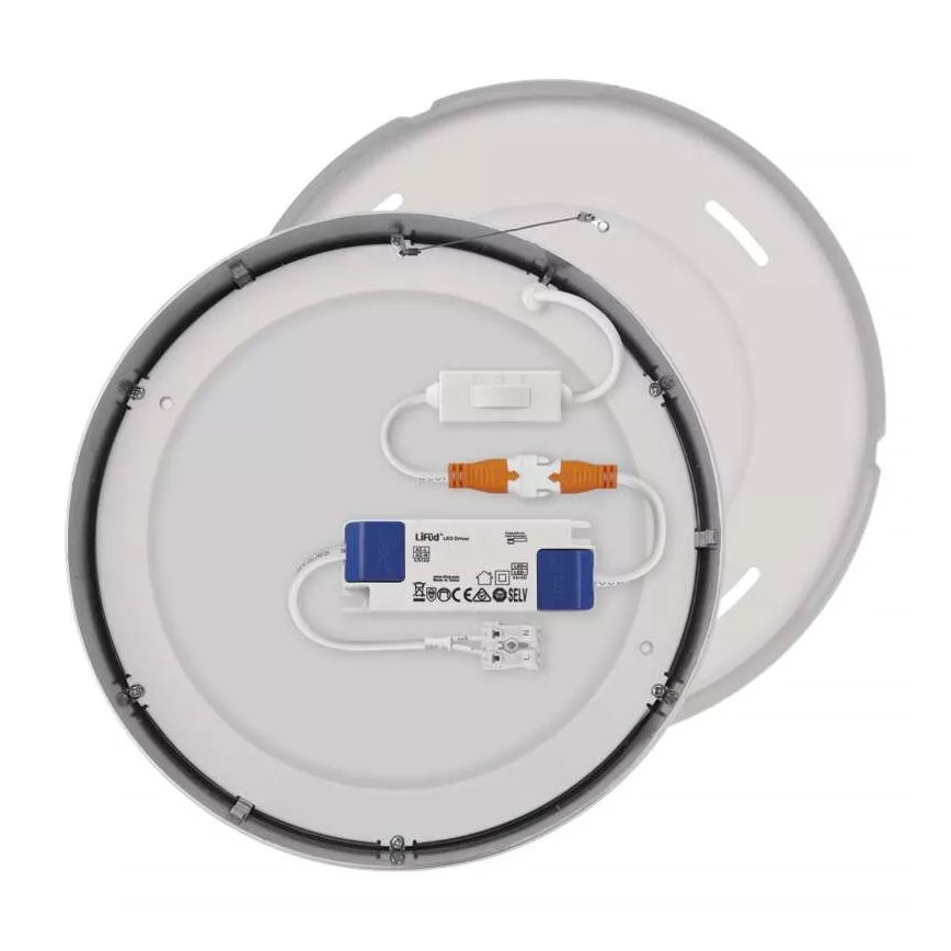 Plafonnier NEXXO LED/21W/230V 3000/3500/4000K d. 22,5 cm chrome brillant