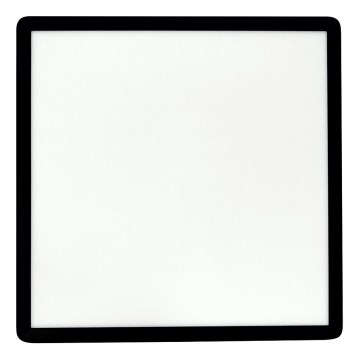 Plafonnier LED/24W/230V 3000/4000/6500K 30x30 cm noir