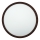Plafonnier LED/24W/230V 3000/4000/6500K Ø 30 cm marron