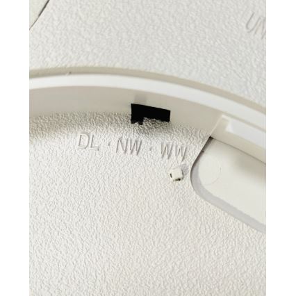 Plafonnier LED/24W/230V 3000/4000/6500K Ø 30 cm marron