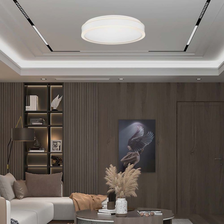 Plafonnier LED/24W/230V 4000K blanc