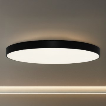 Plafonnier LED 300W/230V 3000/4000/6500K Ø 120 cm noir
