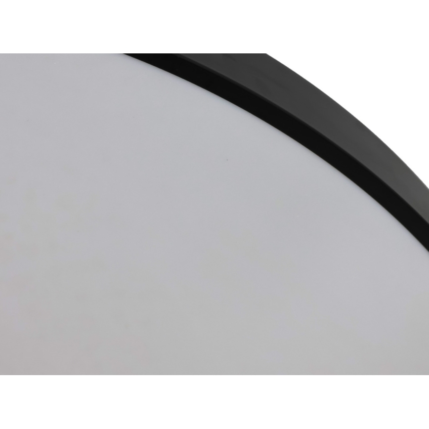 Plafonnier LED 300W/230V 3000/4000/6500K Ø 120 cm noir