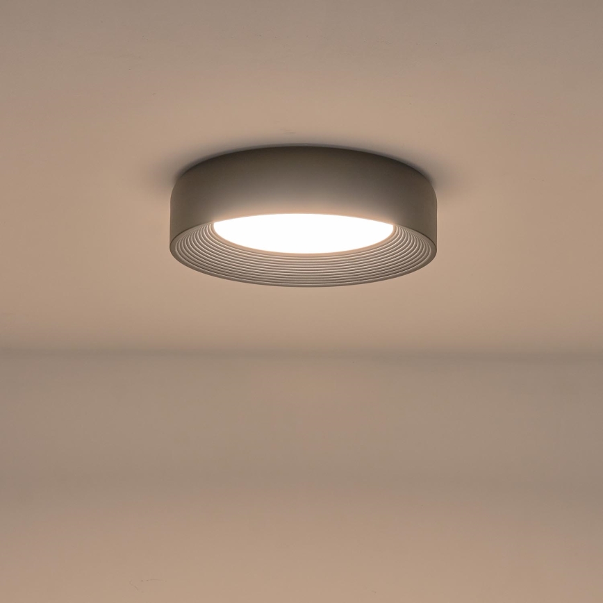 Plafonnier LED/30W/230V 3000K noir d. 40 cm