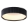 Plafonnier LED/30W/230V 3000K noir d. 46 cm