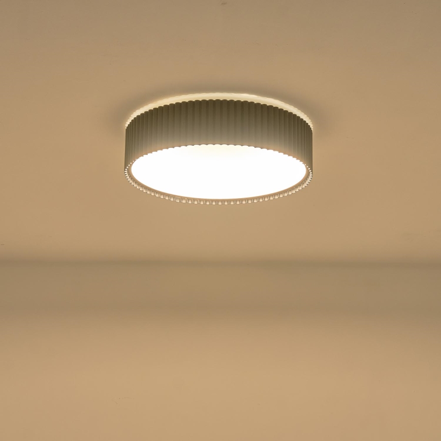 Plafonnier LED/30W/230V 3000K noir d. 46 cm