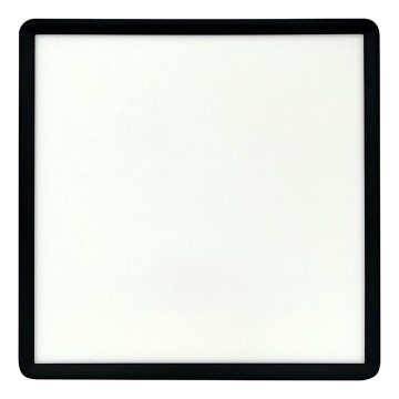 Plafonnier LED/32W/230V 3000/4000/6500K 40x40 cm noir