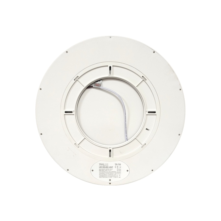 Plafonnier LED/32W/230V 3000/4000/6500K diam. 40 cm blanc