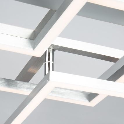 Plafonnier LED/33W/230V 3000K chrome mat