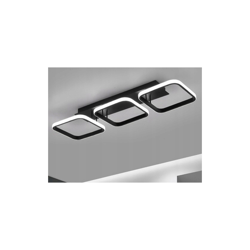 Plafonnier LED/33W/230V noir