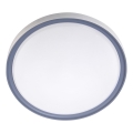 Plafonnier LED/36W/230V d. 40 cm blanc/gris