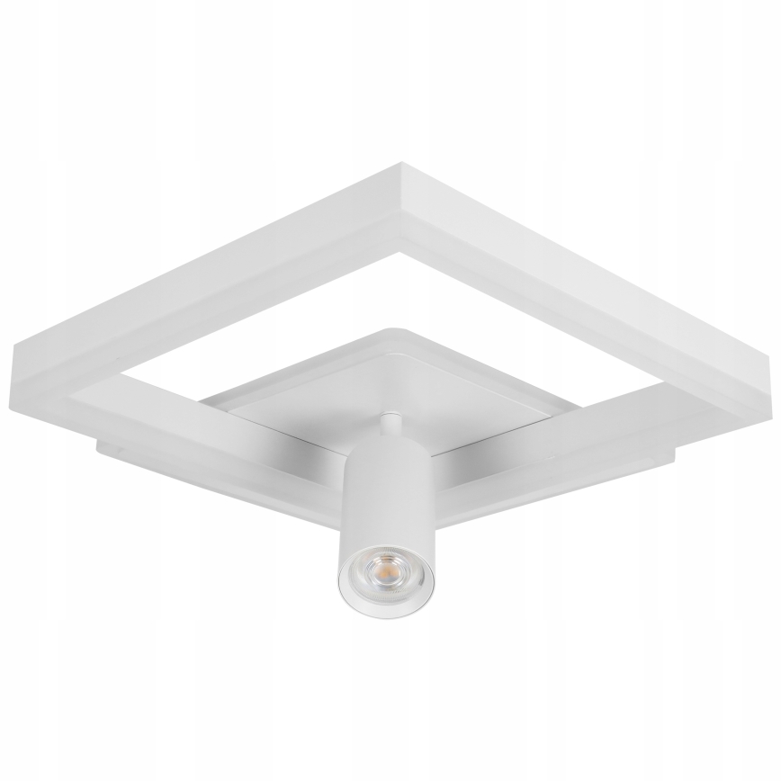 Plafonnier LED 38 W, 230 V + 1× ampoule GU10 30 W, blanc