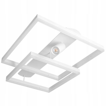 Plafonnier LED/38W/230V + 1xGU10/30W blanc