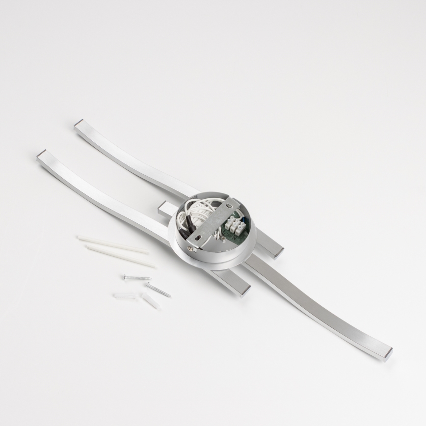 Plafonnier LED 3xLED/6W/230V 3000K argenté