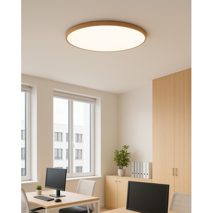 Plafonnier LED 40 W/230 V 3000/4000/6500 K Ø 50 cm beige
