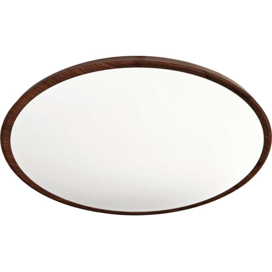 Plafonnier LED/40W/230V 3000/4000/6500K Ø 50 cm marron