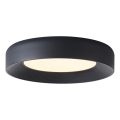 Plafonnier LED/40W/230V 3000K noir d. 50 cm