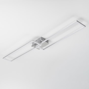 Plafonnier LED 40W/230V, chrome mat
