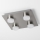 Plafonnier LED 4xLED/4W/230V chrome mat