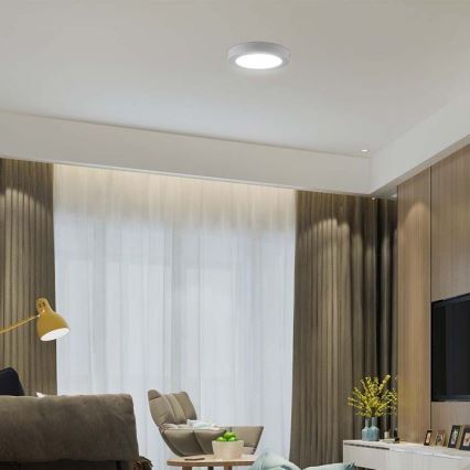 Plafonnier LED/6W/230V 6500K d. 12 cm blanc