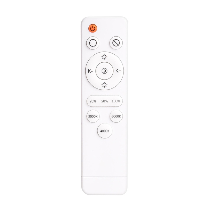 Plafonnier LED à intensité modulable STONE LED/24W/230V avec télécommande