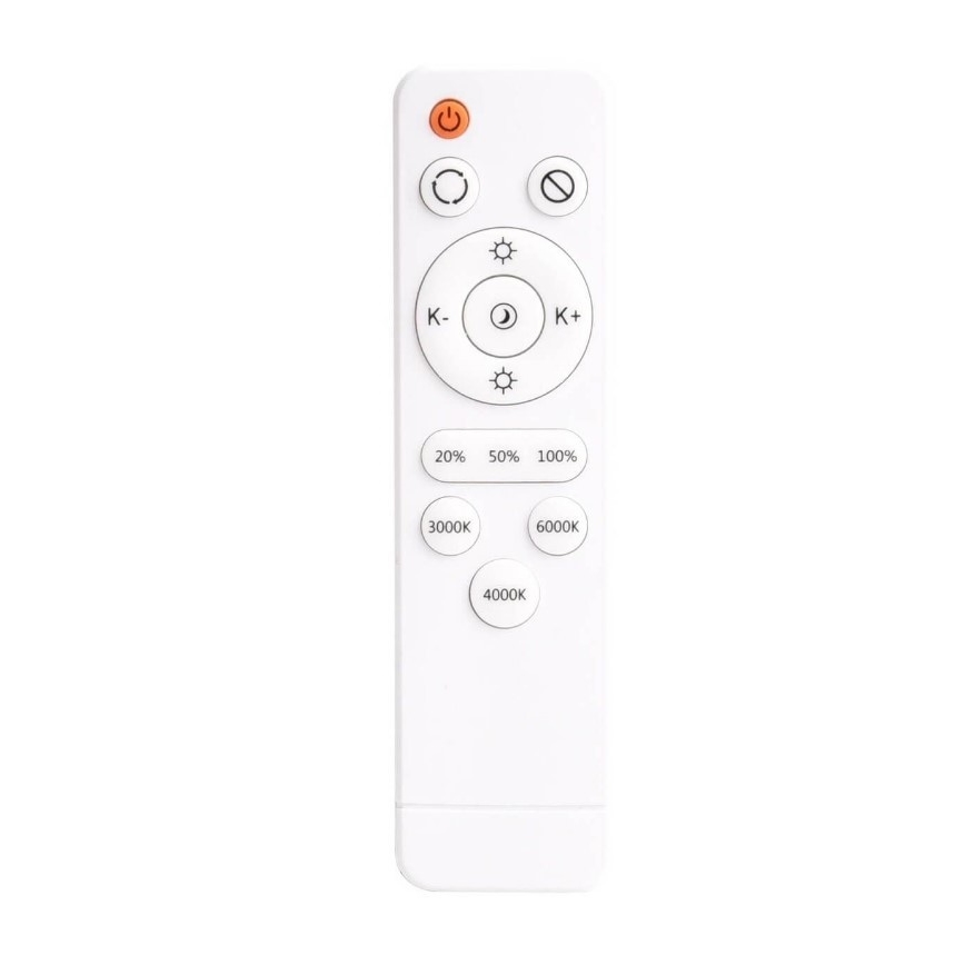 Plafonnier LED à intensité variable DESERT LED/72W/230V + télécommande