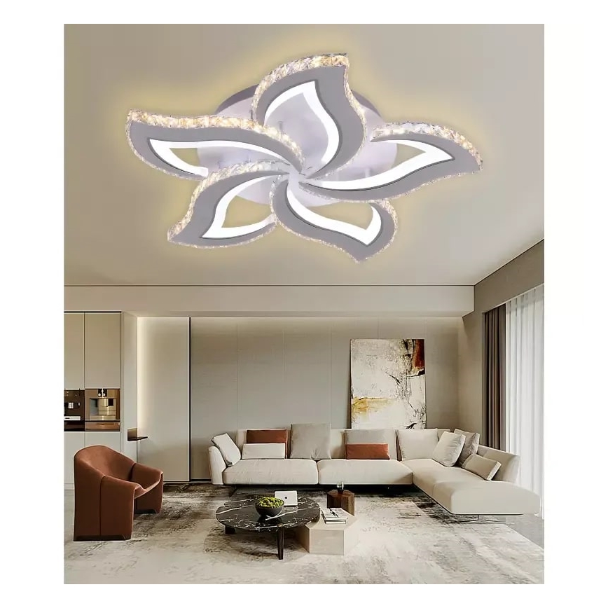 Plafonnier LED à intensité variable LED/100W/230V 3000-6500K + télécommande