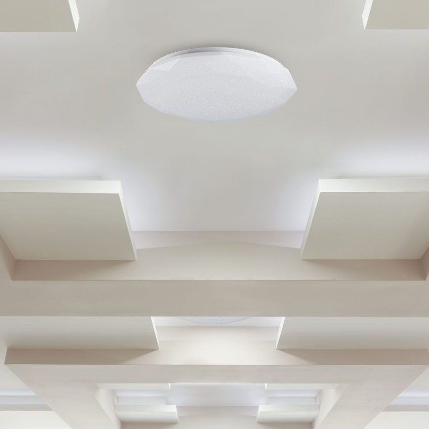 Plafonnier LED à intensité variable LED/40W/230V 3000K/4000K/6500K + télécommande