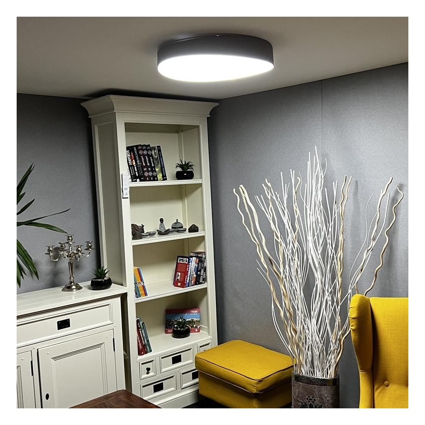 Plafonnier LED à intensité variable LED/48W/230V 2700-6500K Wi-Fi Tuya + télécommande