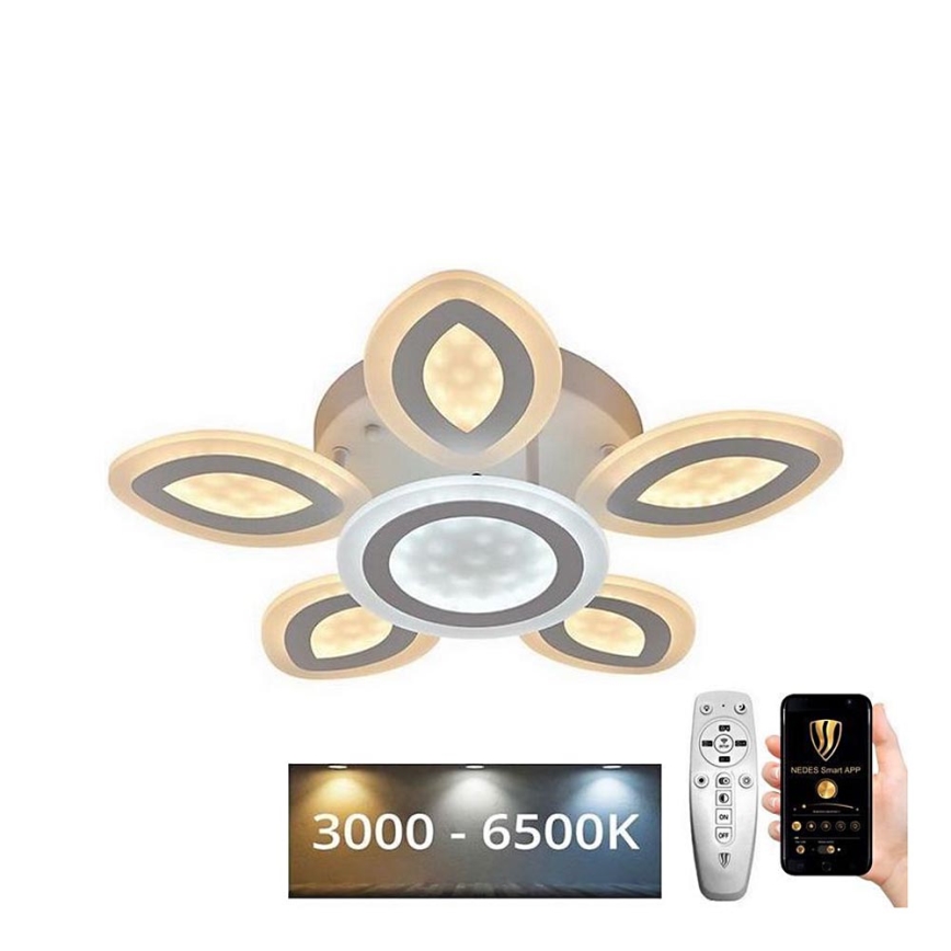 Plafonnier LED à intensité variable LED/95W/230V 3000-6500K + télécommande