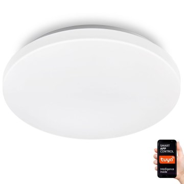 Plafonnier LED à intensité variable MOON LED/18W/230V 2700-6500K Wi-Fi Tuya