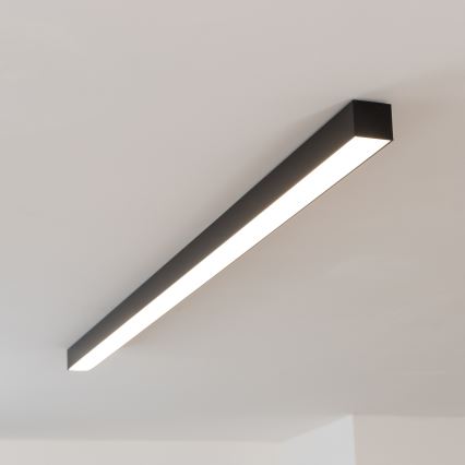 Plafonnier LED ALLDAY BASIC LED/20/30/40W/230V 2700/4000/6000K 120 cm noir