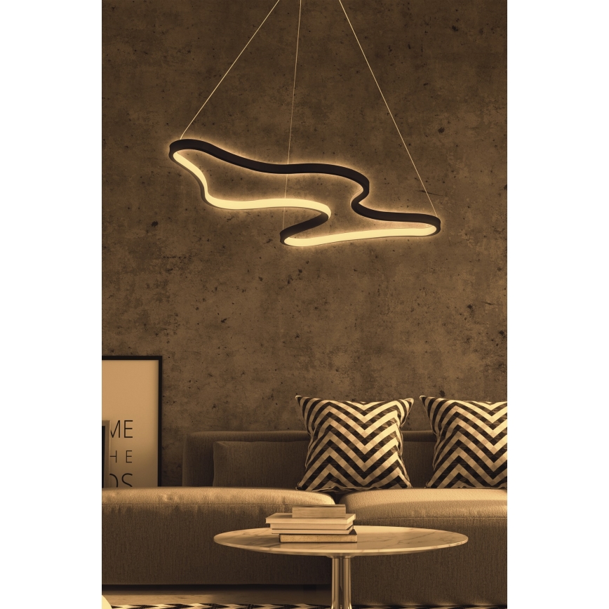 Plafonnier LED ARTISAN LED/36W/230V 4000K Noir