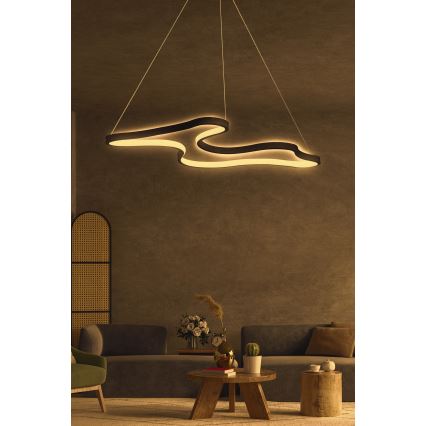 Plafonnier LED ARTISAN LED/36W/230V 4000K Noir