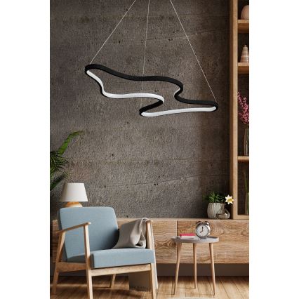 Plafonnier LED ARTISAN LED/36W/230V 4000K Noir