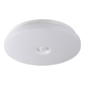 Plafonnier LED avec détecteur de mouvement et détecteur crépusculaire FOGLER LED/17W/230V Ø 33 cm