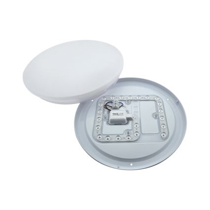 Plafonnier LED avec détecteur de mouvement LENA LED/18W/230V Ø 32,5 cm blanc