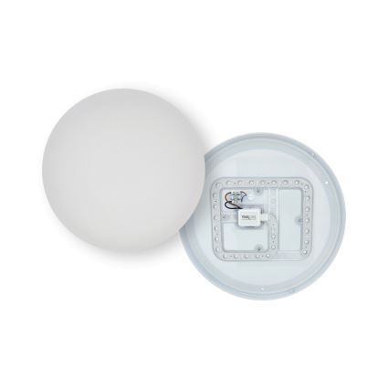 Plafonnier LED avec détecteur de mouvement LENA LED/24W/230V Ø 37,3 cm blanc