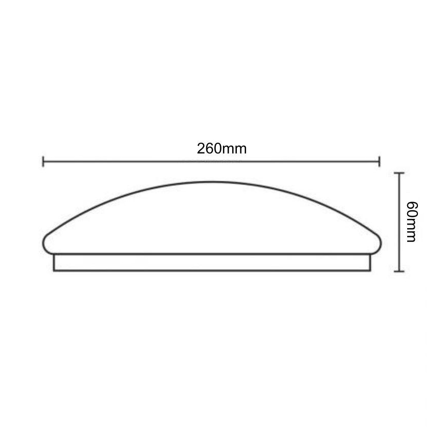 Plafonnier LED avec détecteur OPAL LED/12W/230V 4000K