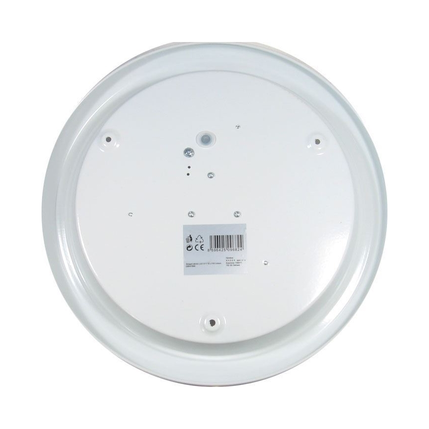 Plafonnier LED avec détecteur de mouvement PIR et capteur crépusculaire LED/16W/230V 4000K