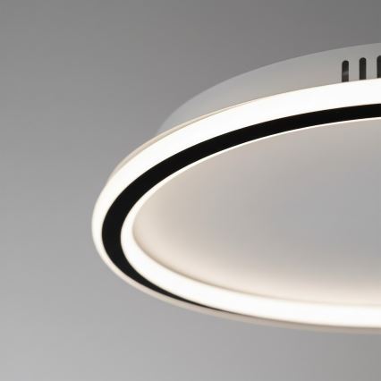 Plafonnier LED CALI, 30 W, 230 V, Ø 40 cm, noir