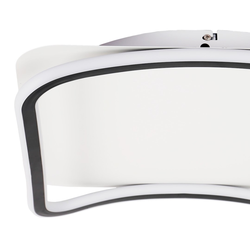 Plafonnier LED CALI LED/30W/230V 40x40 cm noir