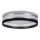 Plafonnier LED CORAL 1xLED/24W/230V noir/gris