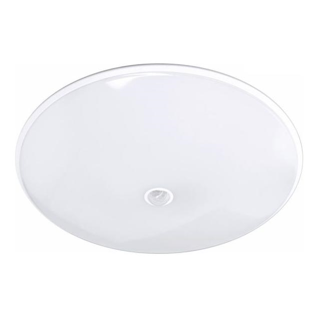 Plafonnier LED d'extérieur avec détecteur VISTA LED/15W/230V diam. 26 cm IP54 blanc