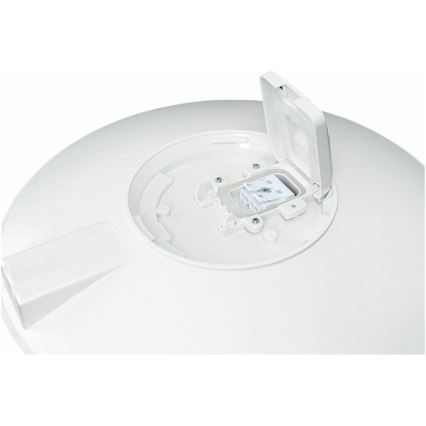 Plafonnier LED d'extérieur avec détecteur VISTA LED/15W/230V diam. 26 cm IP54 blanc